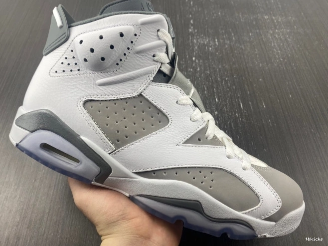 Cheap TB CT8529-100 Jordan 6 Cool Grey Air 0825
